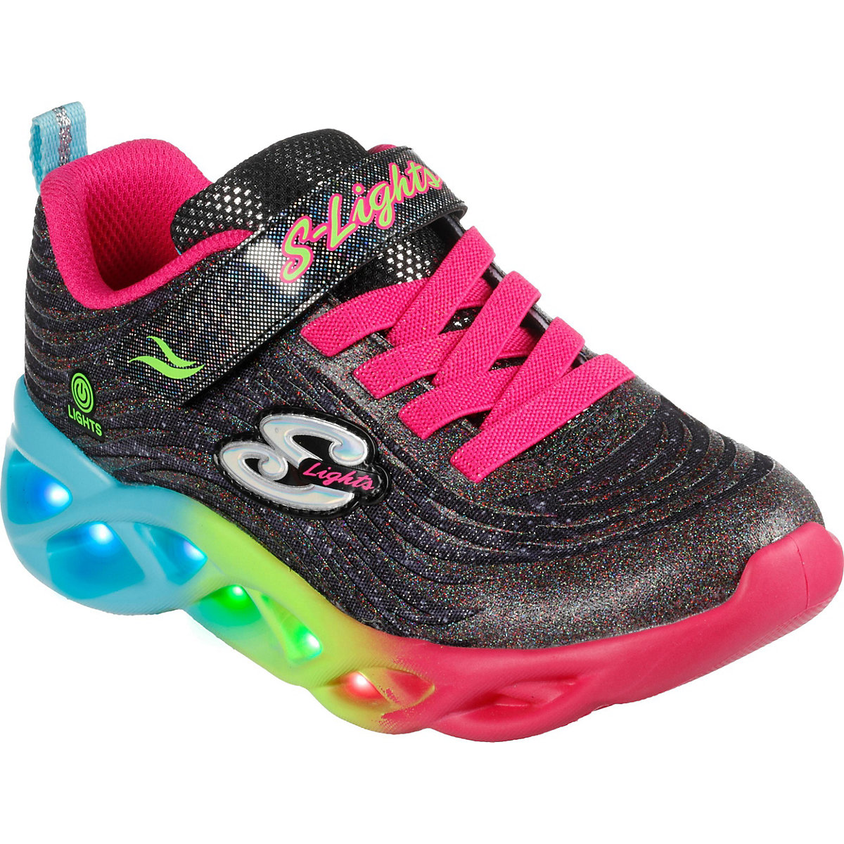 Sneakers Low Blinkies TWISTY BRIGHTS COLOR RADIANT für Mädchen