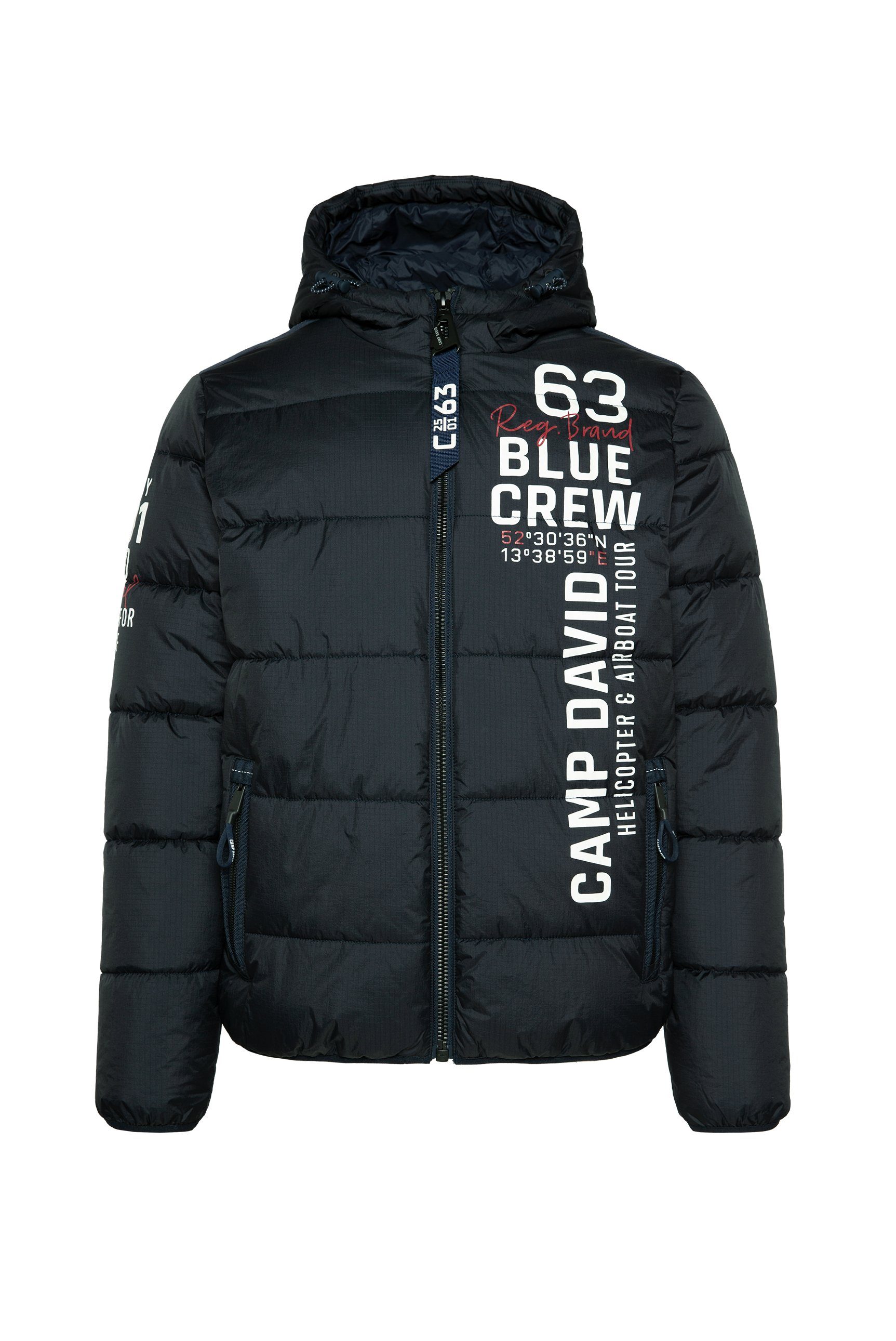 CAMP DAVID Outdoorjacke mit Windbreaker-Bündchen im Ärmel