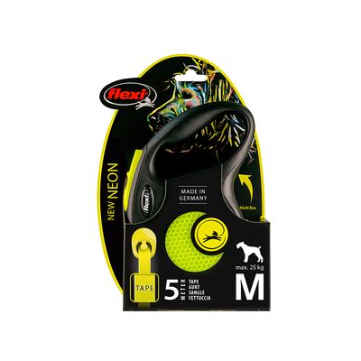flexi New Neon Gurt-Leine, 5 m