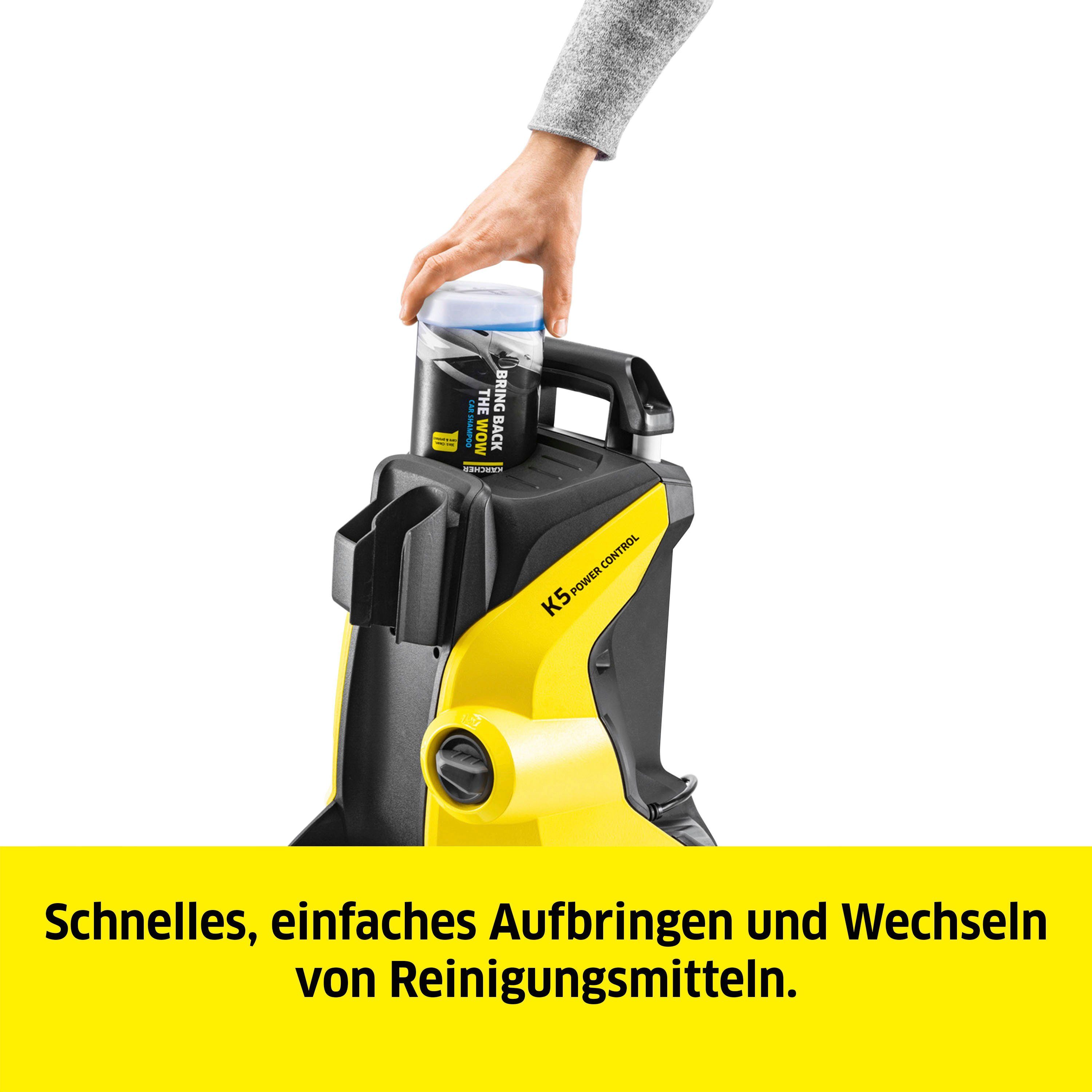 KÄRCHER Hochdruckreiniger K 5 Power Control, Druck max: 145 bar, Fördermenge max: 500 l/h, Quick Connect, Home & Garden App