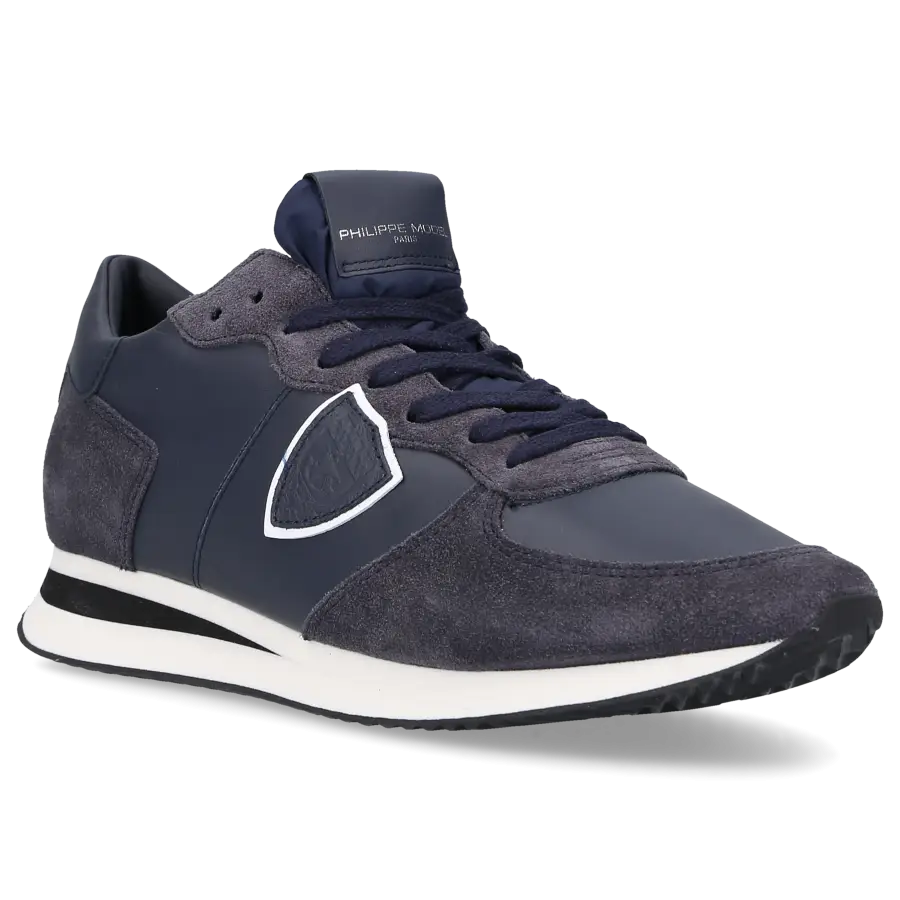 Philippe Model - Sneaker low TZLD 6005 Veloursleder - schwarz