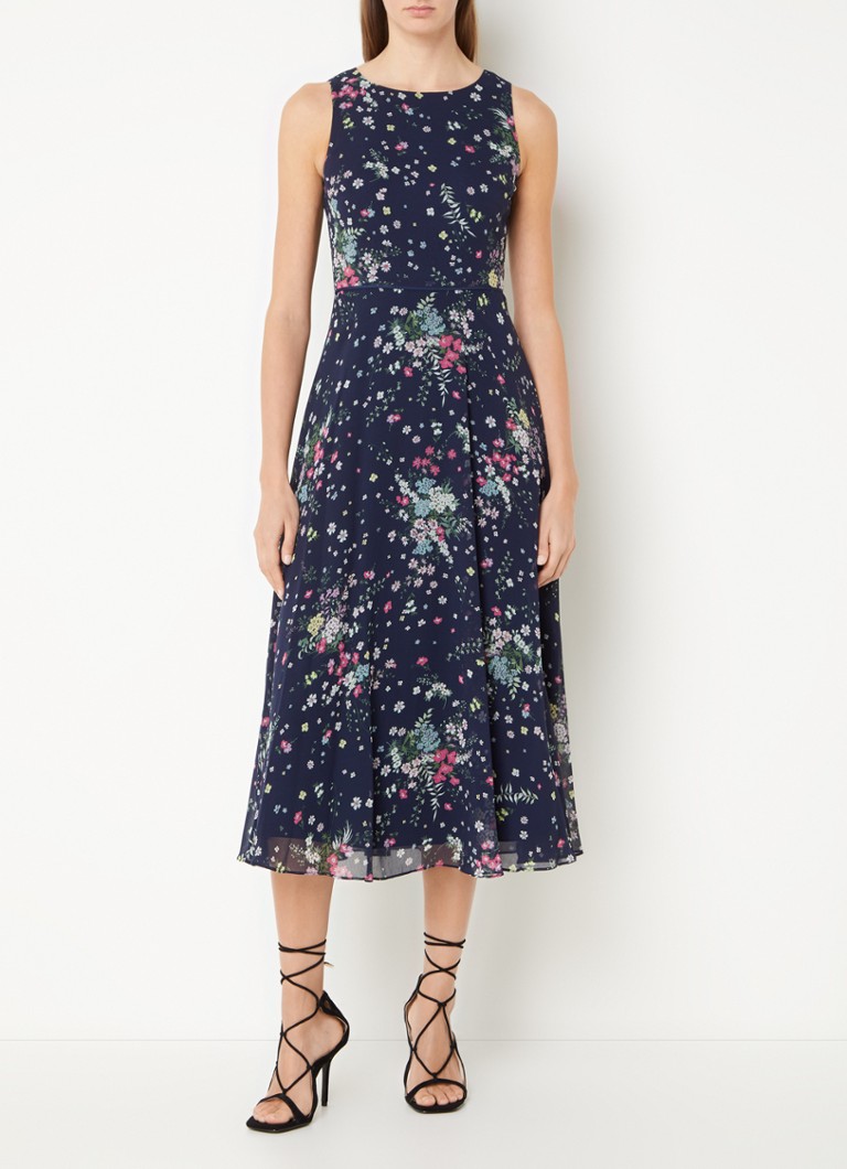 Vestido midi con estampado floral Carly de Hobbs