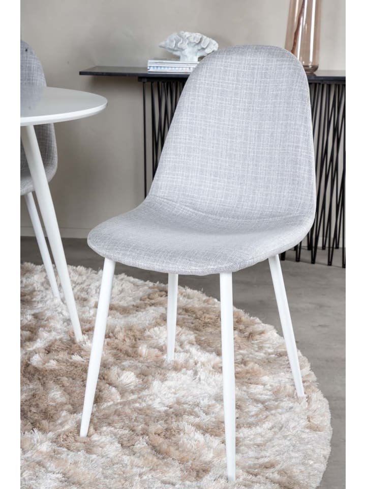 ebuy24 Essgruppe Plaza 1 (5-teilig) Weiß 100 x 100 cm günstig kaufen onesize