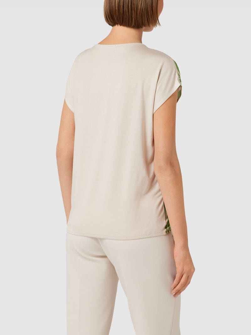 T-Shirt mit Front-Print in grasgrün