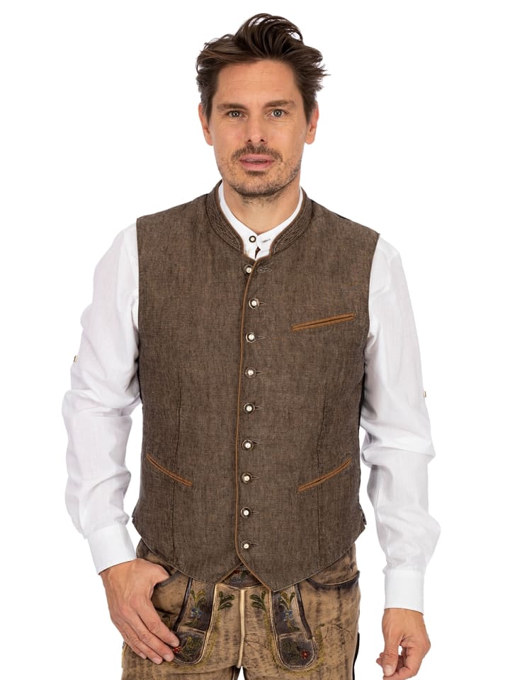 MADDOX Weste OLIVER in braun günstig kaufen