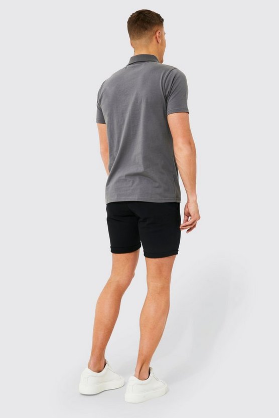 Skinny Chino-Shorts