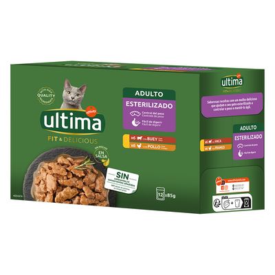Ultima Cat Fit & Delicious 12 x 85 g
