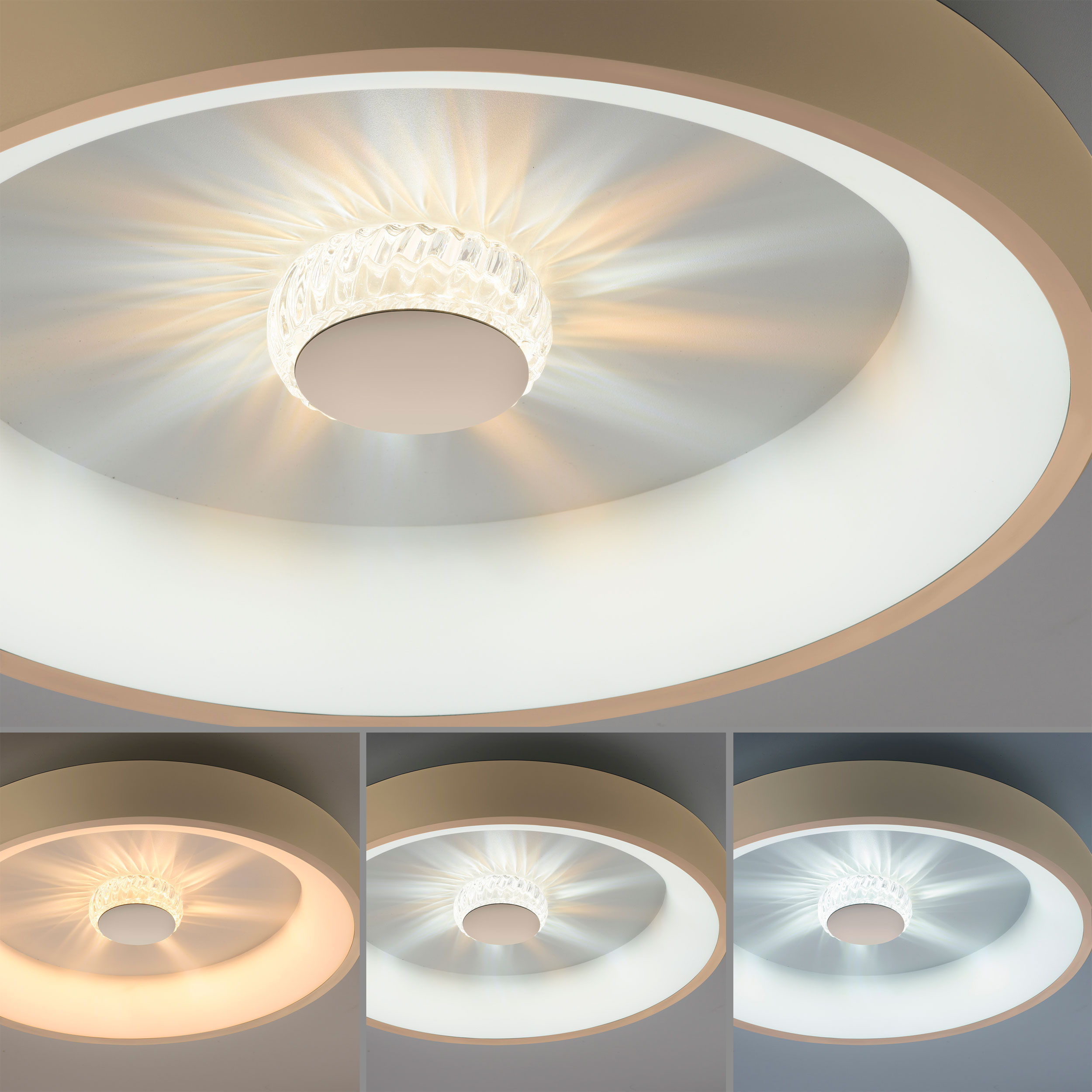 JUST LIGHT.LED-Deckenleuchte 1flg