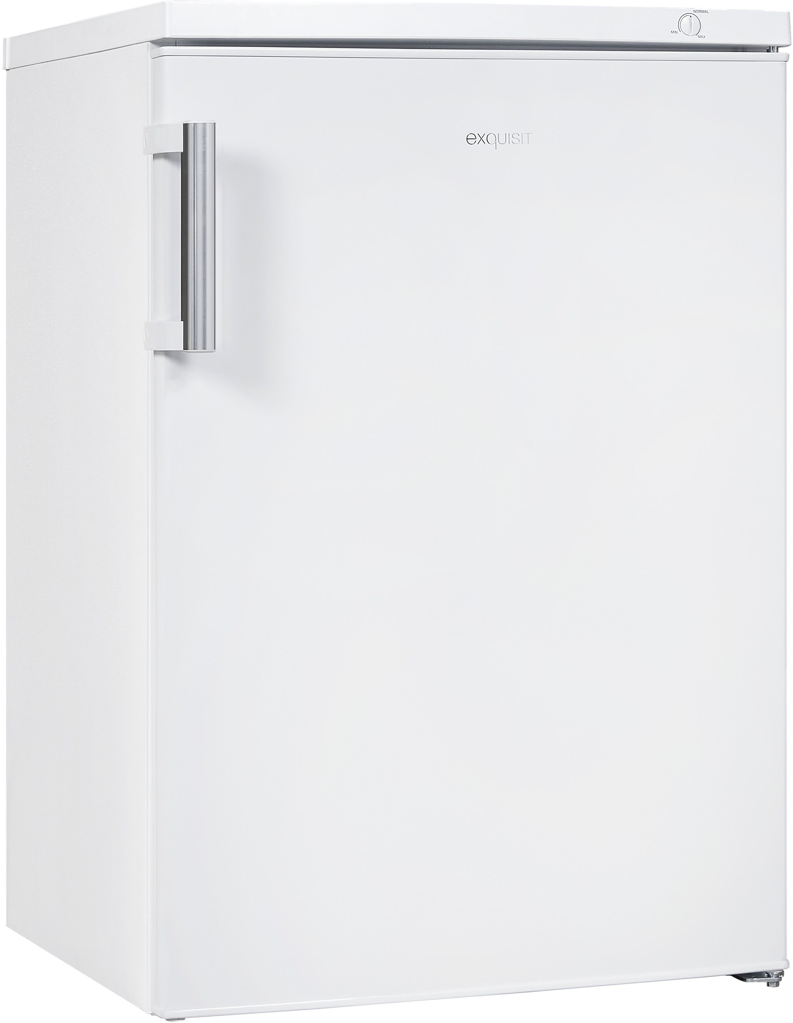exquisit Gefrierschrank GS81-H-010D weiss, 85 cm hoch, 56 cm breit