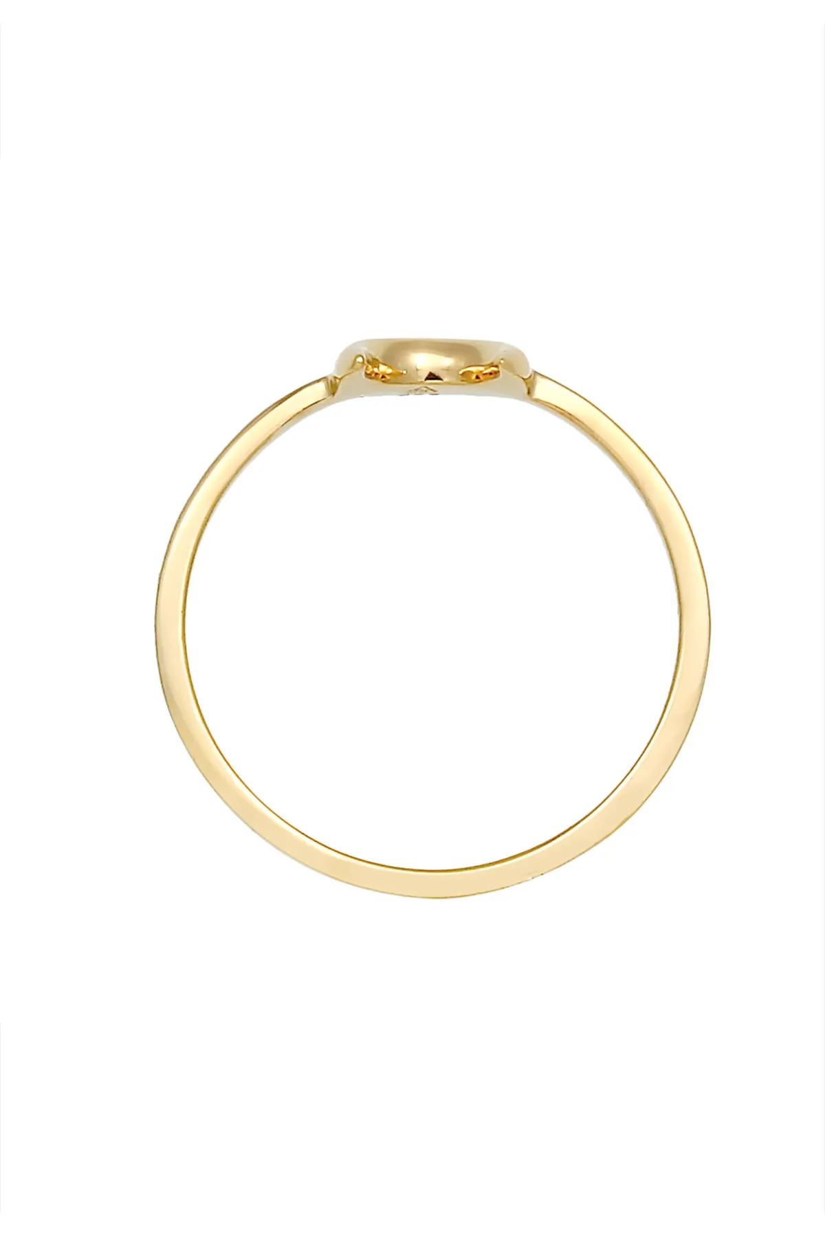 ELLI  Ring Halbmond Mond Astro Basic 925 Silber