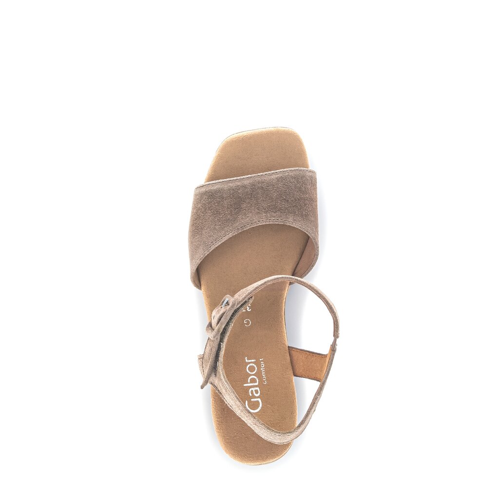 Gabor comfort Plateau Sandale braun