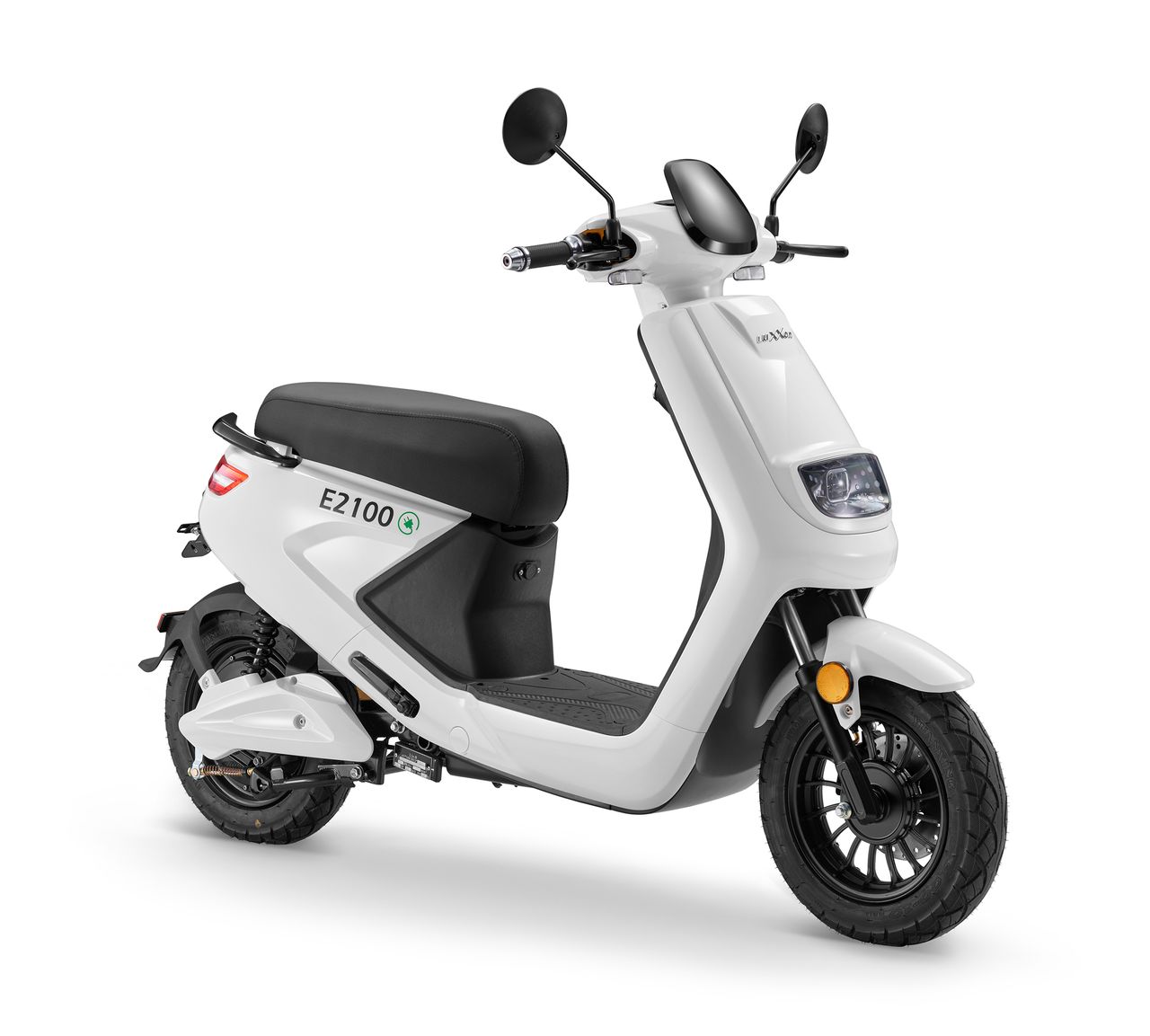 LuXXon E2100 Elektroroller mit 2000 Watt Motor (45 km/h) weiß
