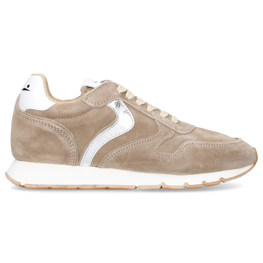 VOILE BLANCHE - Sneaker low JULIA SUEDE Kalbsleder - beige