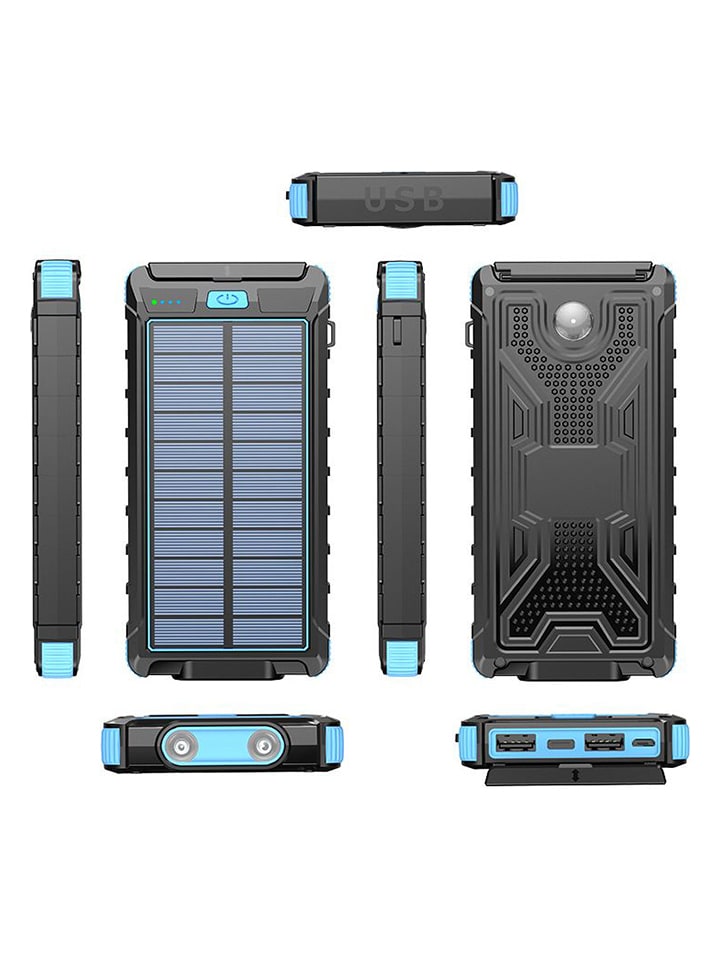 SWEET ACCESS Solar-Powerbank 20.000 mAh in Schwarz günstig kaufen onesize