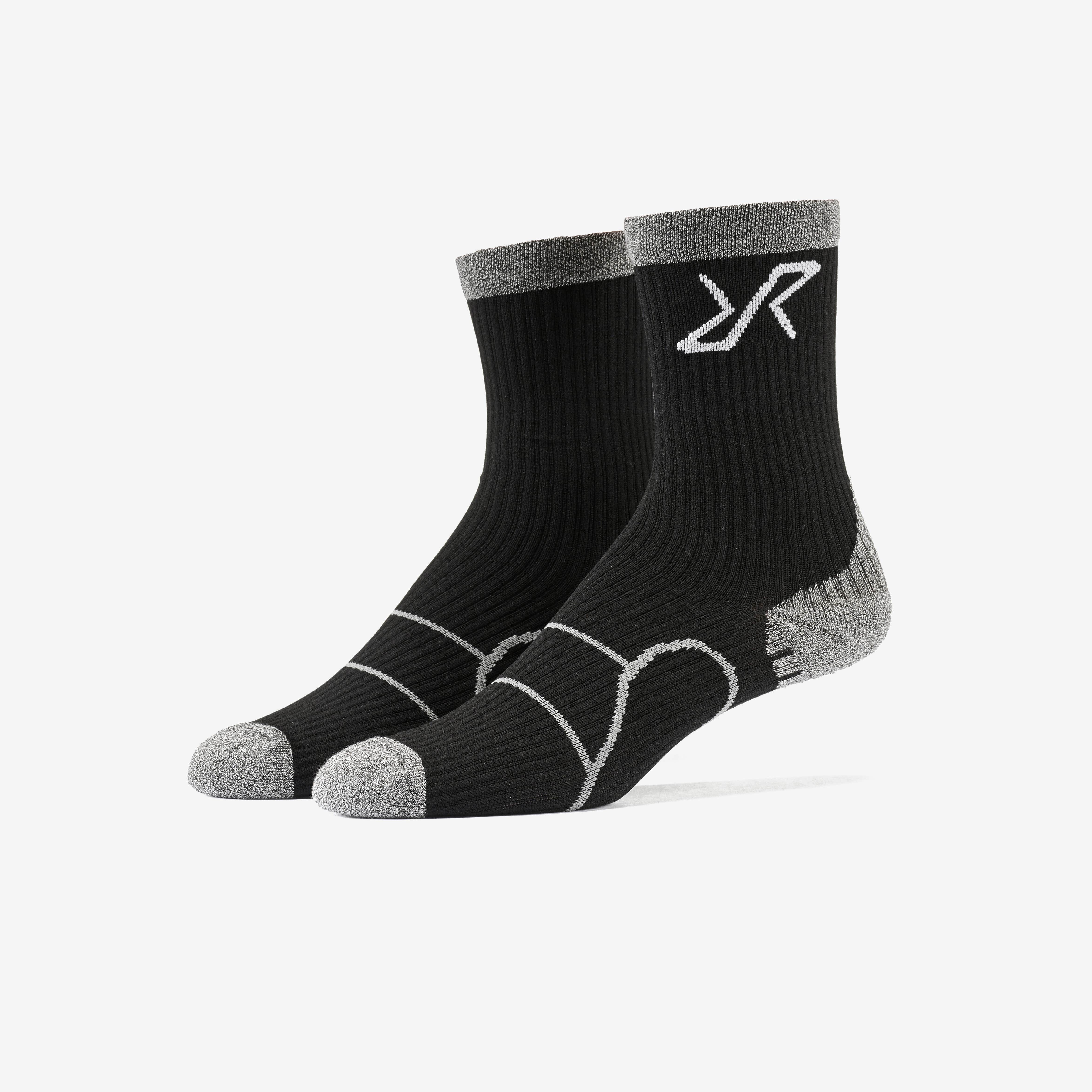 Walking Sock Femme Black