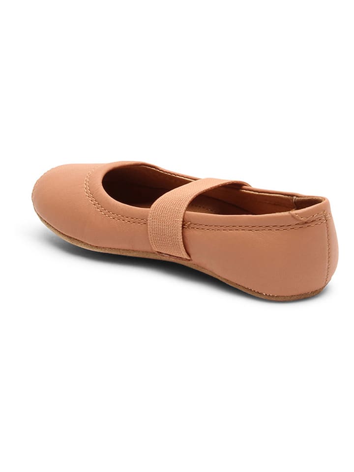 bisgaard Leder-Ballerinas in Beige günstig kaufen