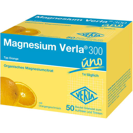 MAGNESIUM VERLA 300 Btl. Granulat - Orange  50 St  Granulat