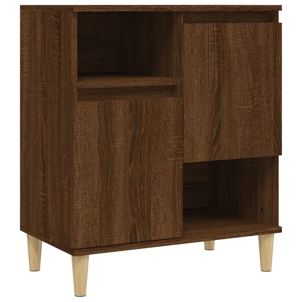 vidaXL Anrichte Sideboards 3 Stk Braun Eichen-Optik 60x35x70 cm Holzwerkstoff