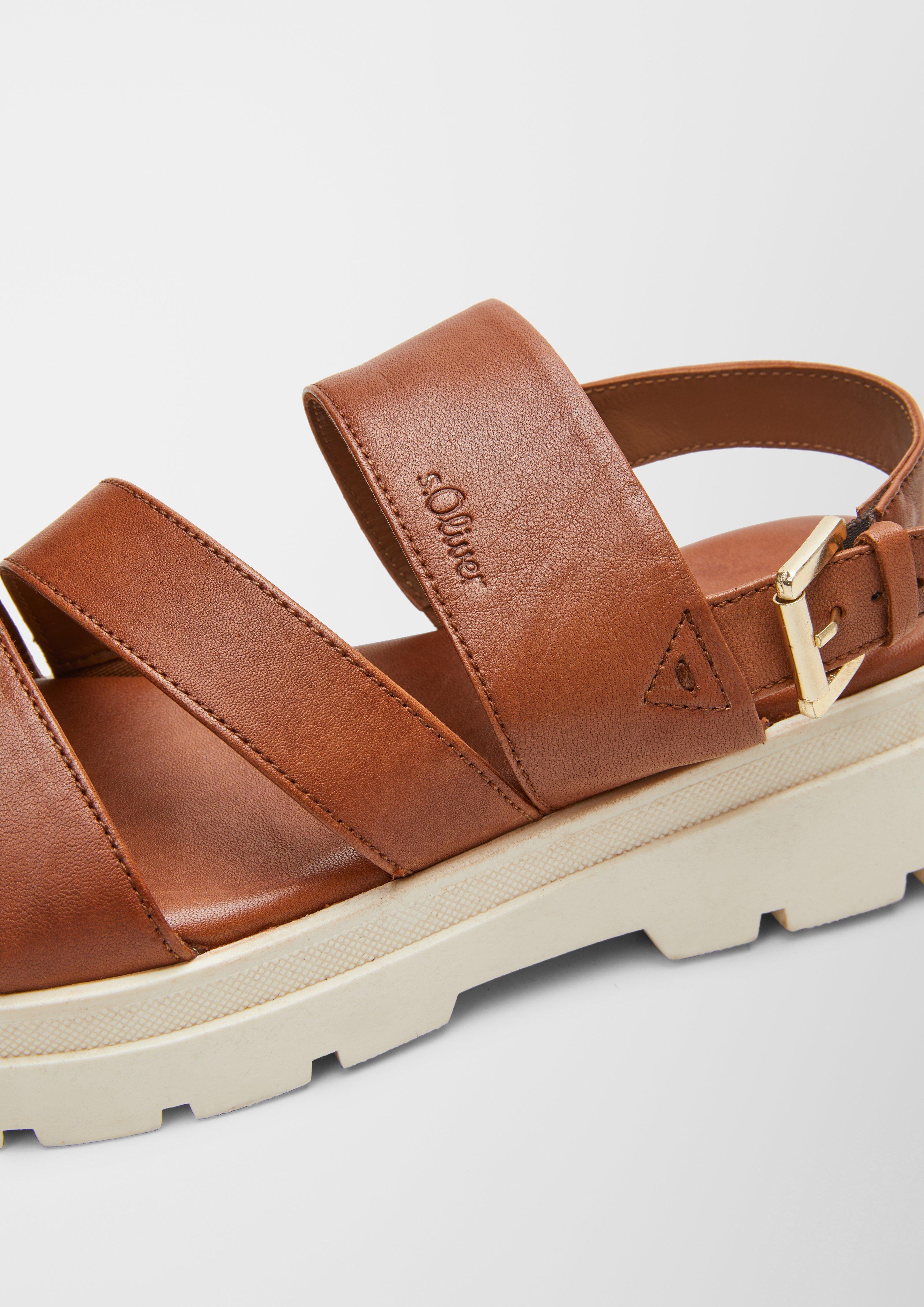 Sandalen aus Schafsleder  1234575-305