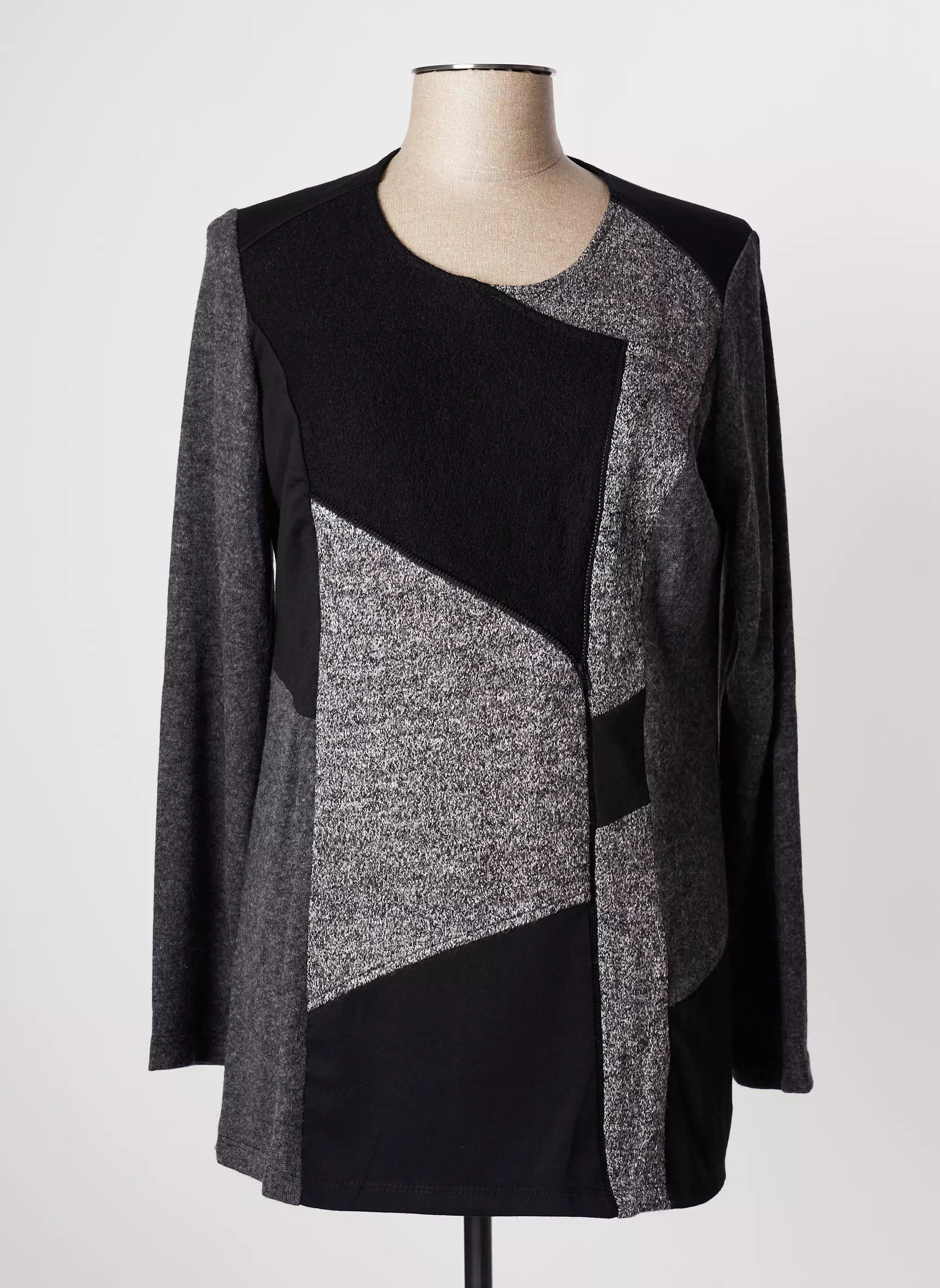 Jac Jac Pull Tuniques Femme couleur gris