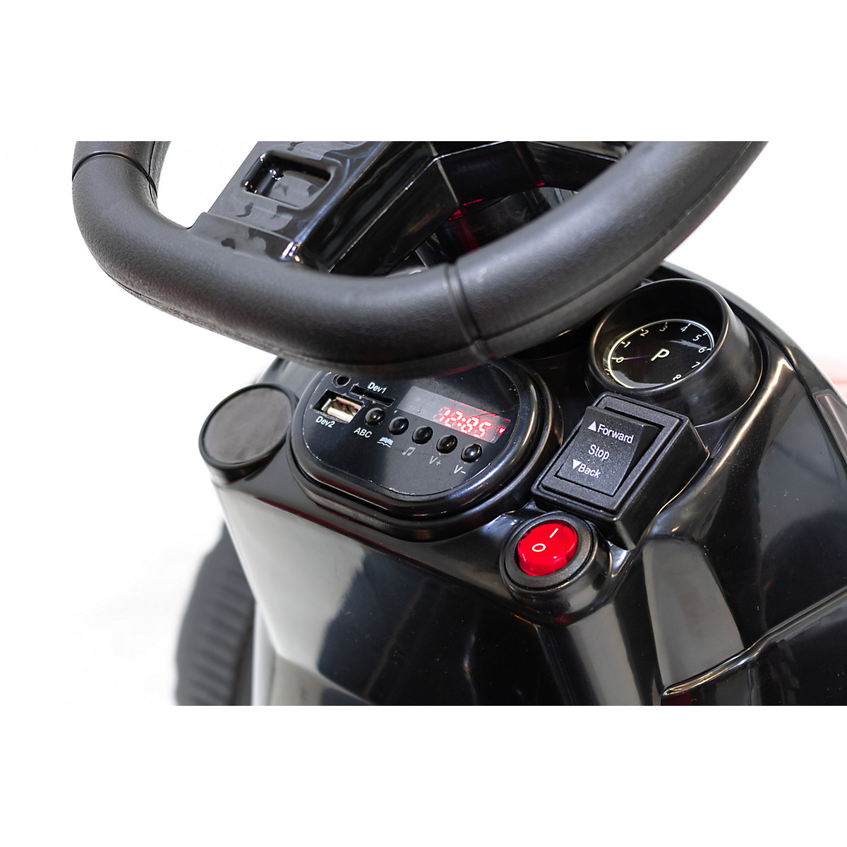 Kinder Elektro Traktor 2X30W 12V 7Ah 2.4G RC inkl Anhänger