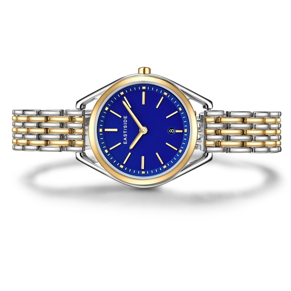 EASTSIDE Montre à quartz Edison en Argent/or jaune Acier inoxydable en Argent/or jaune Montre