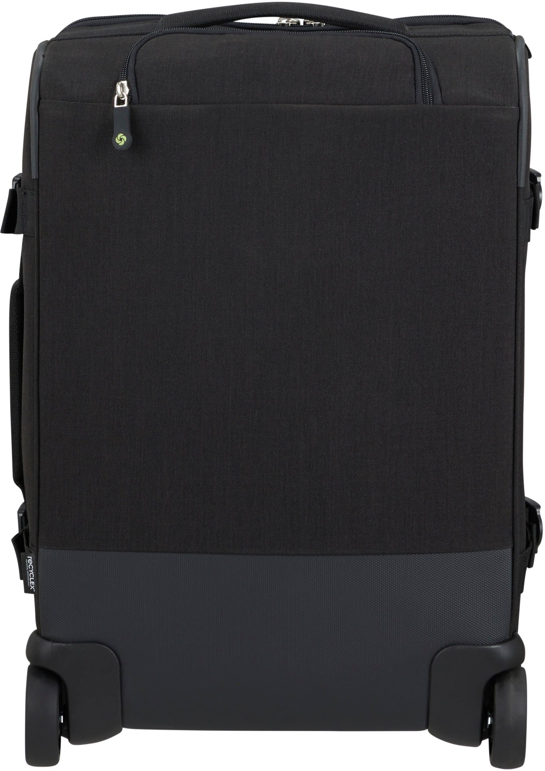 Samsonite Reisetasche Securipak, mit Trolleyfunktion; teilweise aus recyceltem Material
