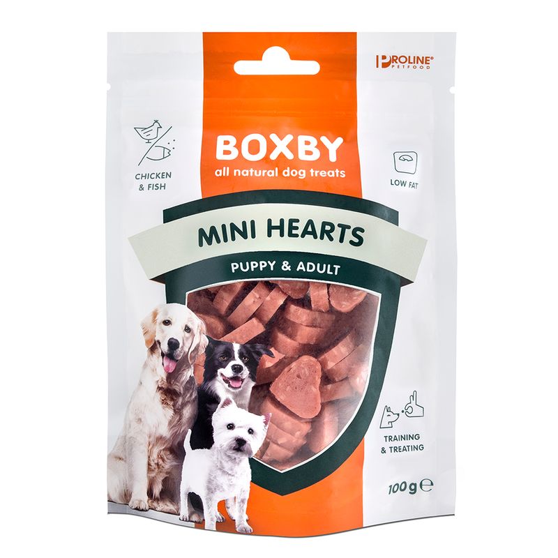 Boxby Puppy Snacks Mini Hearts