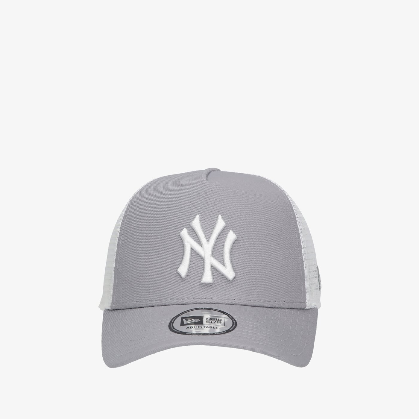 NEW ERA MÜTZE CLEAN TRUCKER NYY GREY NEW YORK YANKEES GRA Grau