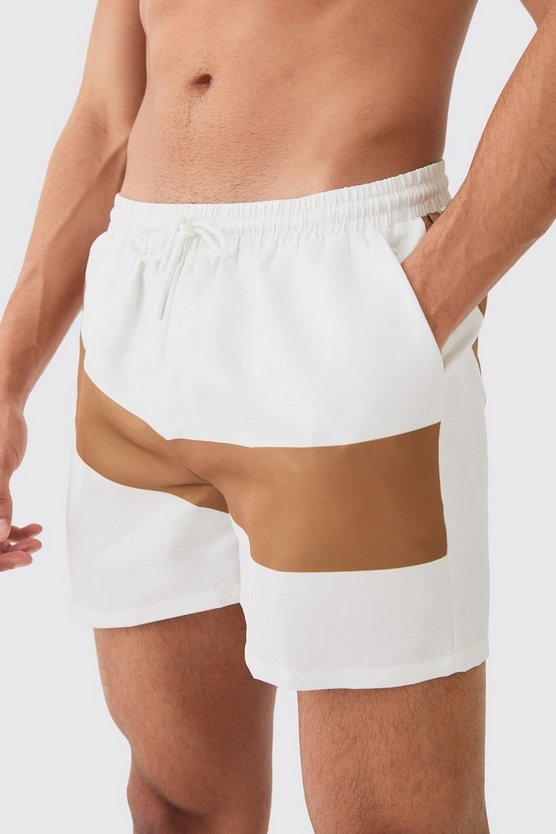 Kurze Retro-Badehose