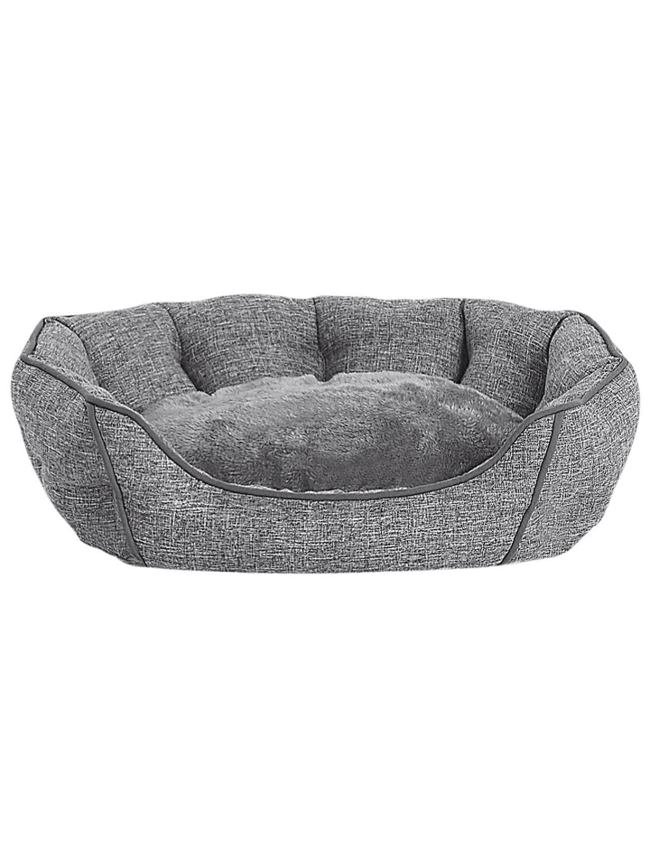 Beliani Tierbett CANDIR in Grau - (W) 65 x (H) 20 x (L) 50 cm günstig kaufen onesize