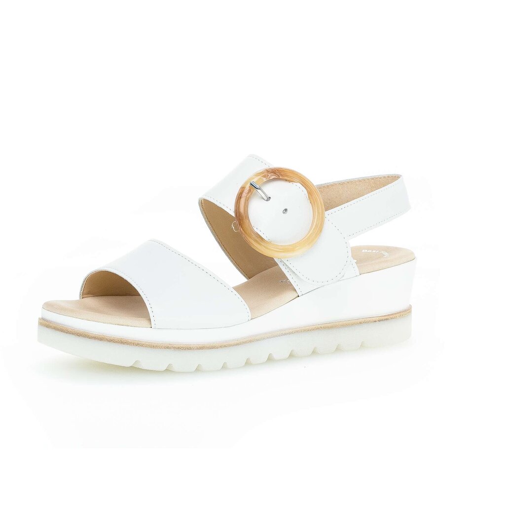 Gabor fashion Keilsandalette weiß