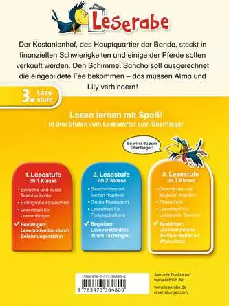 Leserabe - 3. Lesestufe: Die Hufeisenbande