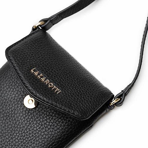 Lazarotti Bologna Leather Handytasche Leder 10 cm