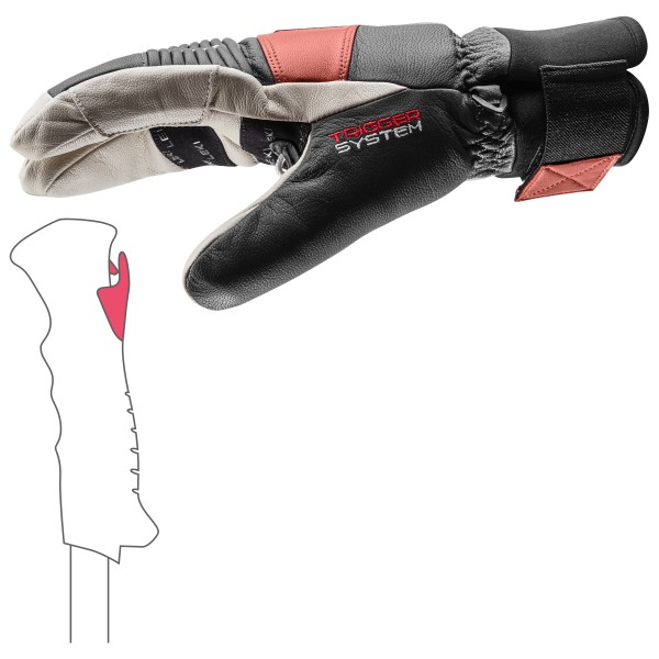 Leki - Patrol 3D Lobster - Handschuhe
