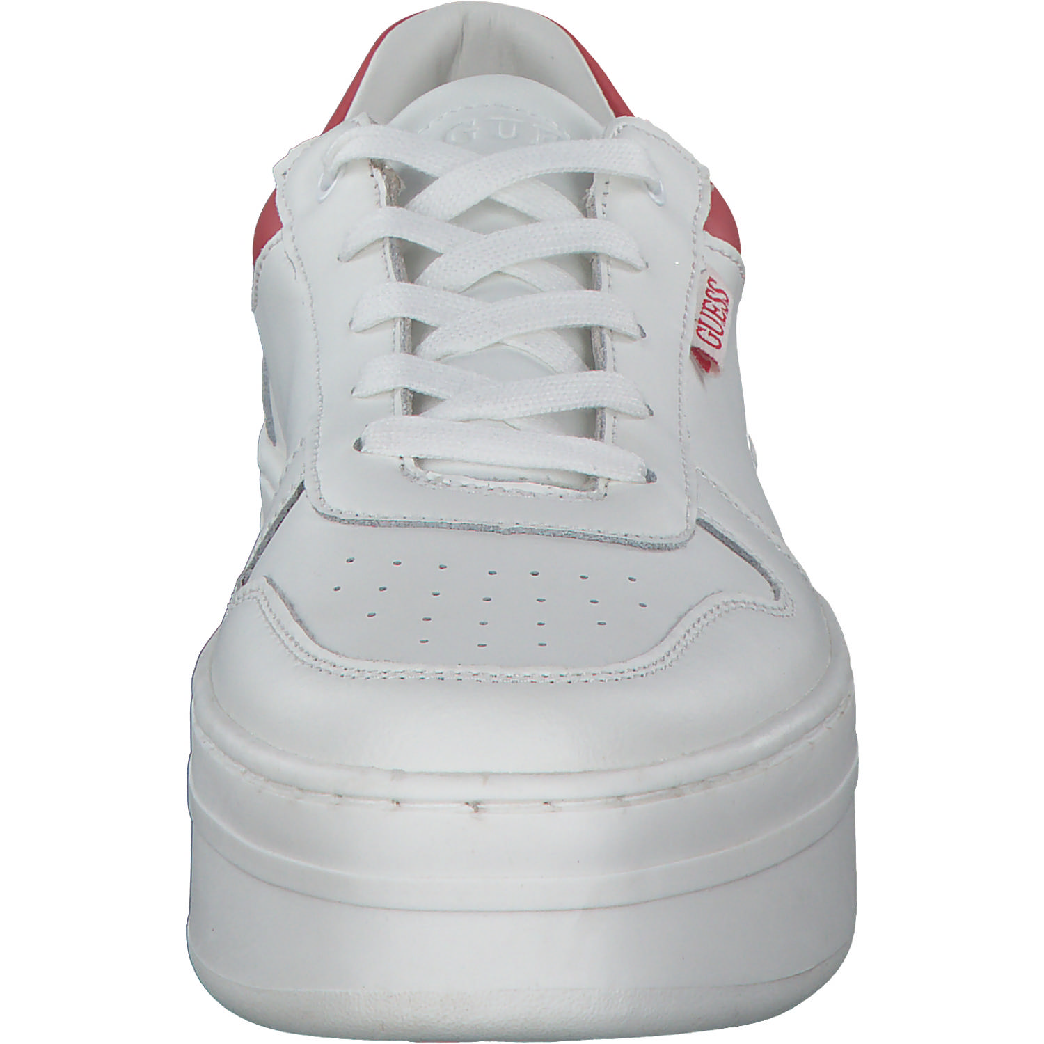 Guess Lifet FL6LIF, Schnürschuhe, Damen, white/red