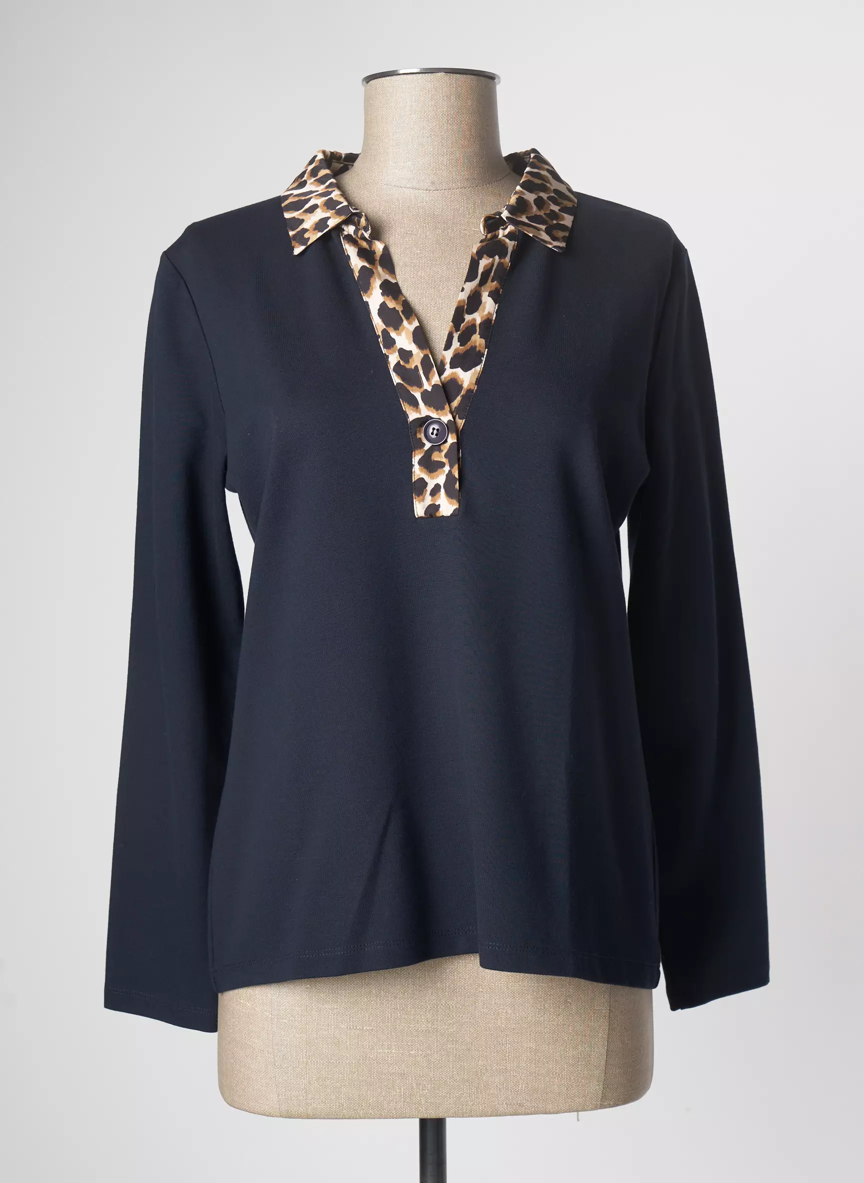 Devernois Tshirts Femme couleur bleu