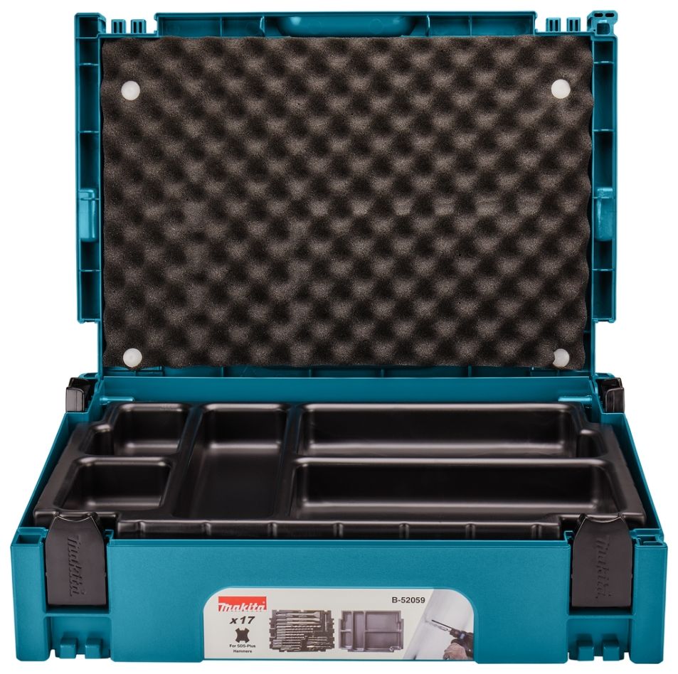 Accessori Makita B-52059 Set di punte/scalpelli da 17 pezzi SDS-PLUS, in Mbox1