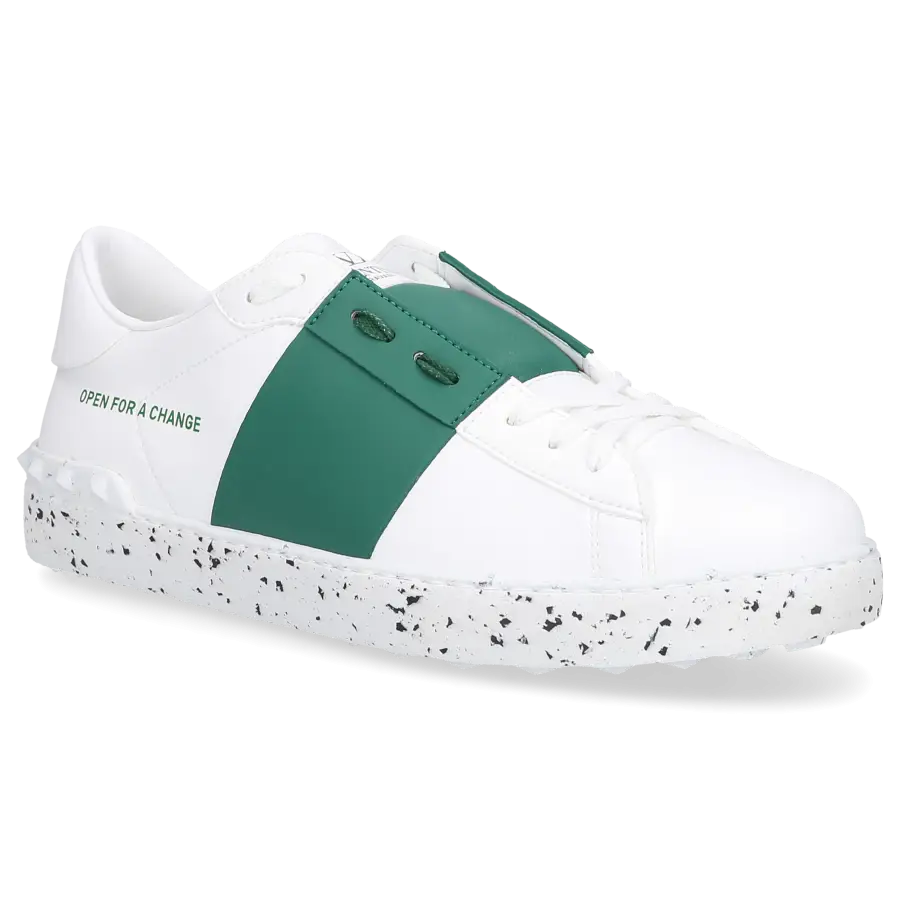 Valentino Garavani - Sneaker low OPEN Biologisches Material - weiß