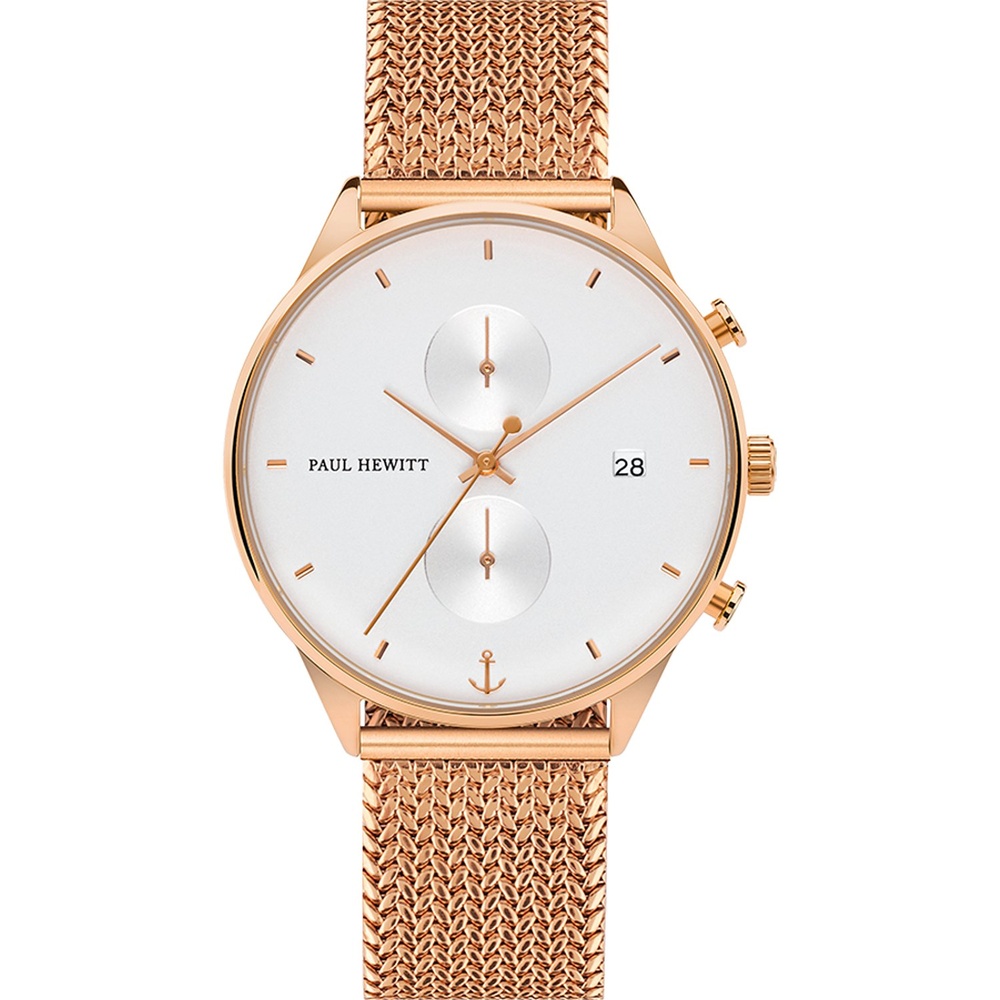 Paul Hewitt Chronographe Acier inoxydable Rose Montre
