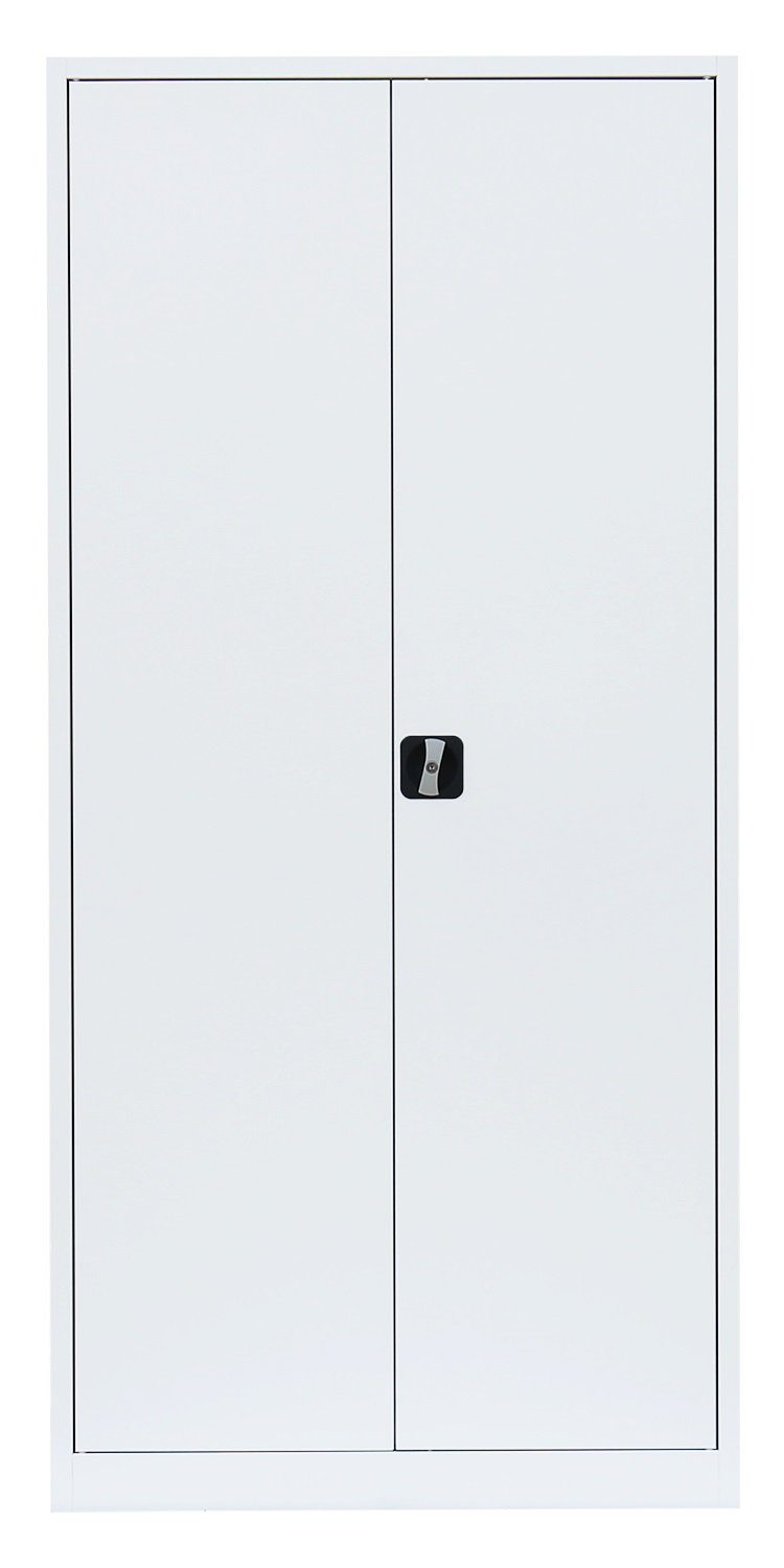 Steelboxx Mehrzweckschrank Aktenschrank Metallschrank abschließbar Büroschrank 195x92,5x42,2cm (1-St) Komplett montiert, keine Montage notwendig