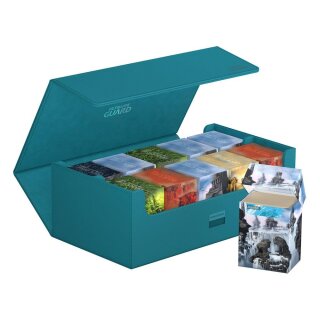 Ultimate Guard Arkhive 800+ XenoSkin Monocolor Petrolblau