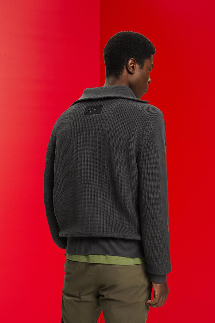 Pullover im Troyer-Style