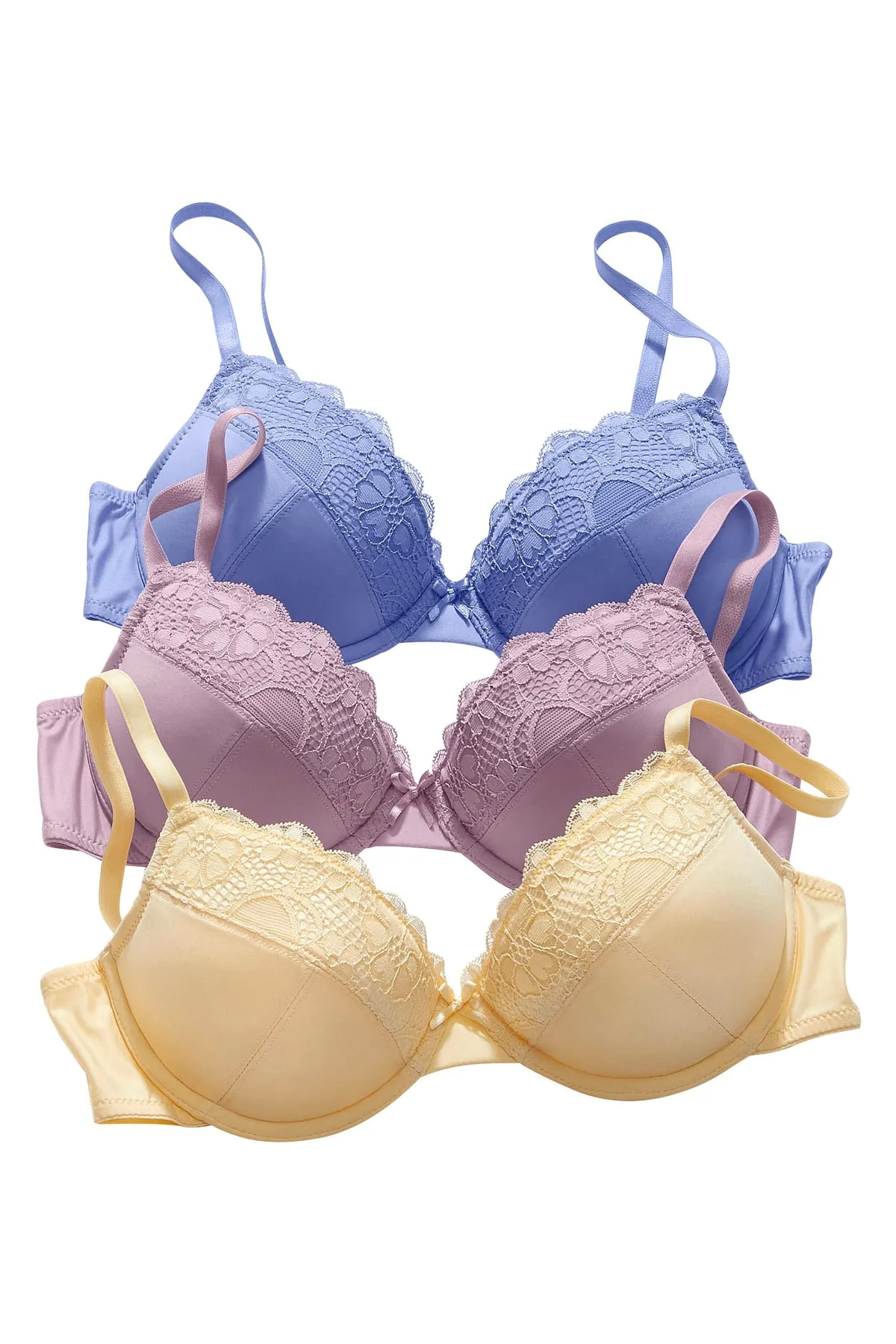 PETITE FLEUR  BH - Rosa - Unifarben