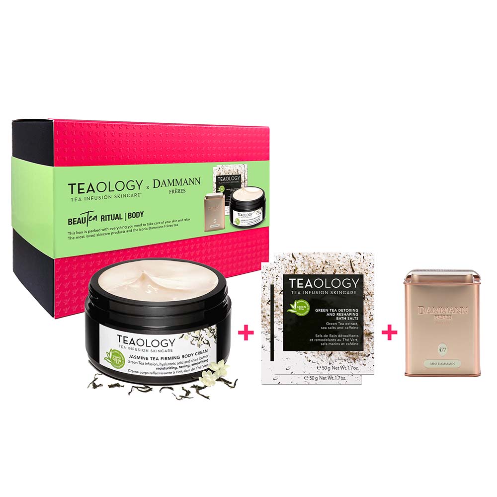 Tealogy Jasmine Tea Body Ritual Set