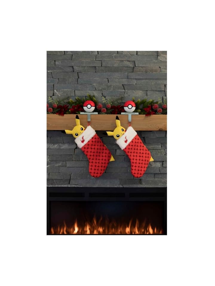 Pokémon Pokemon - Pikachu Nikolaus Plüsch-Stiefel Weihnachten in bunt günstig kaufen onesize