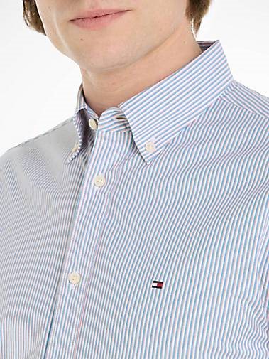 TOMMY HILFIGER Herren Hemd FLEX MULTI STRIPE Regular Fit