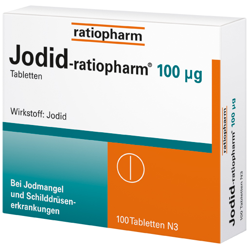 JODID-ratiopharm 100 µg Tabletten  100 St  Tabletten