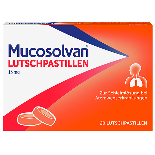 MUCOSOLVAN Lutschpastillen 15mg  20 St  Lutschpastillen