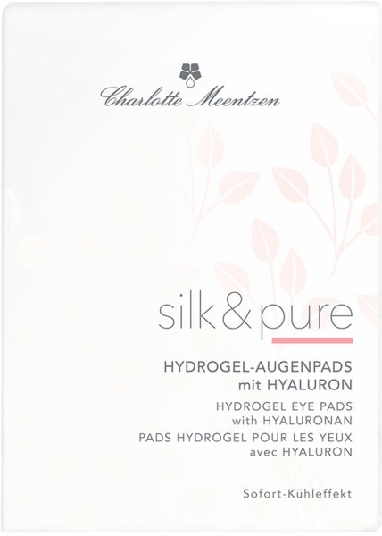 Charlotte Meentzen Silk & Pure Hydrogel Hyaluron Augenpads